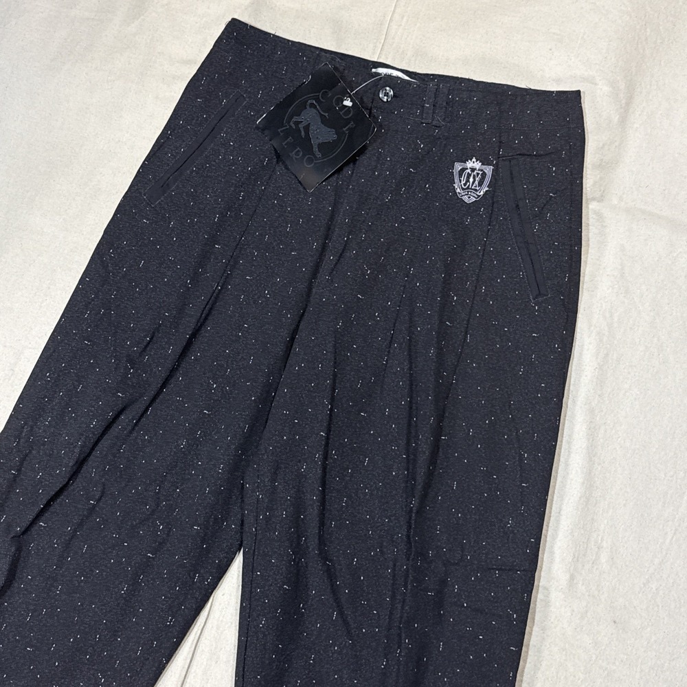 Code Zero Western Pants Black Speckle Sz 34L NWT